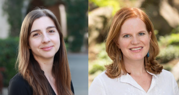 side by side head shot of Dr. Ysabel Giraldo and Dr. Francesca Hopkins