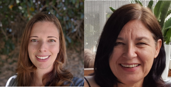 side by side head shot of Dr. Amy Murillo and Dr. Helen Regan