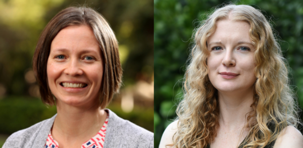 side by side head shot of Dr. Danelle Seymour and Dr. Kerry Mauck